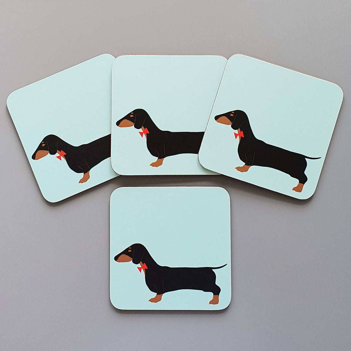 Dachshund coasters 2025