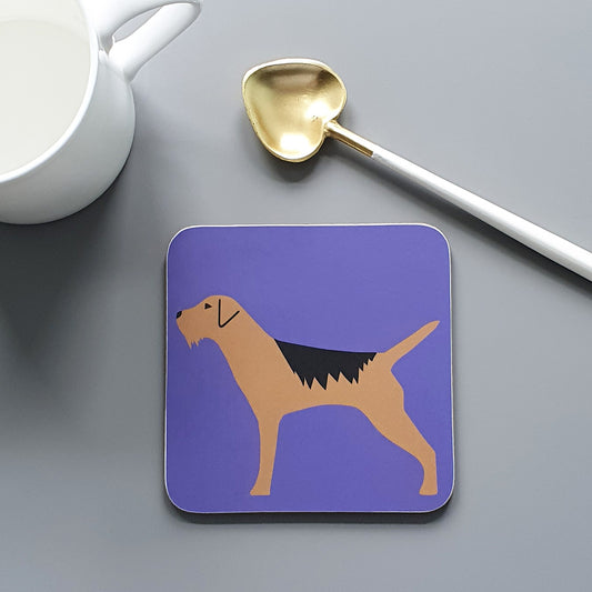 Border Terrier coaster