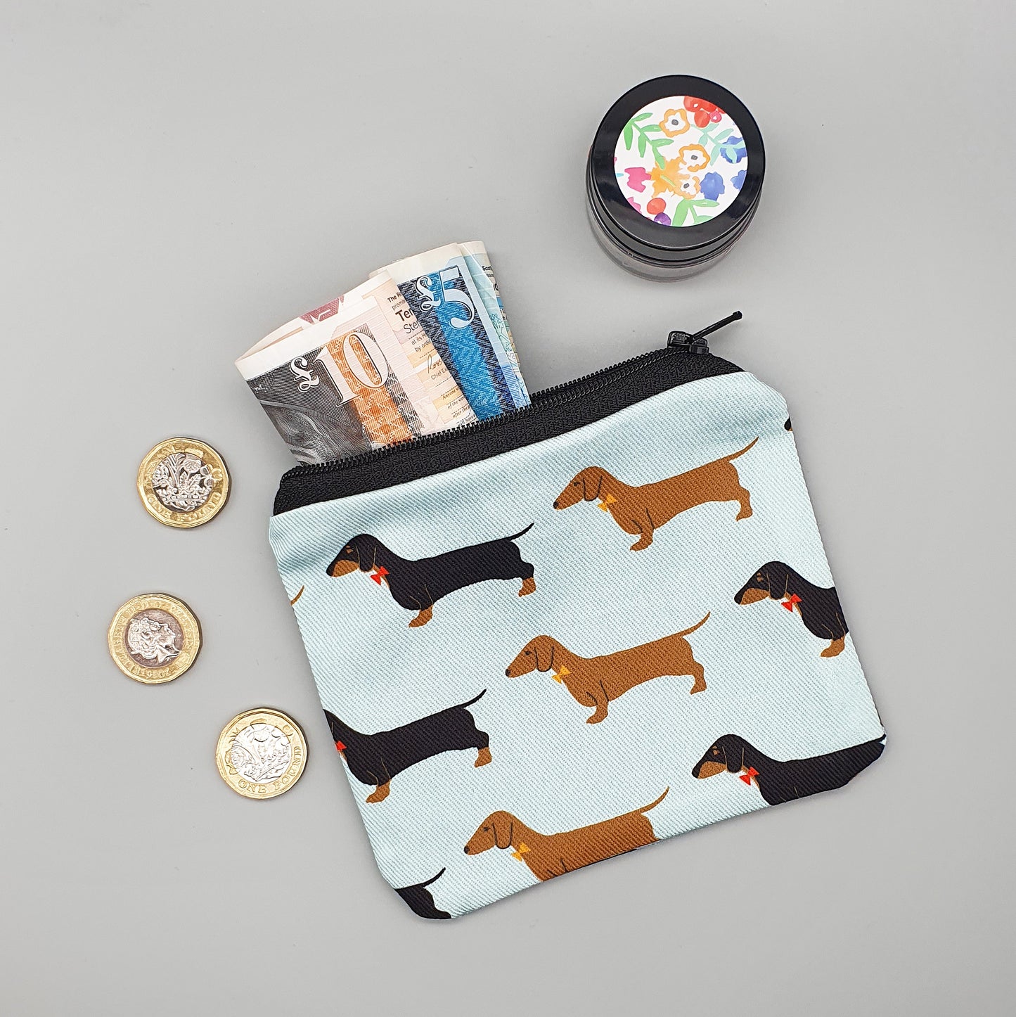 Dachshund coin purse