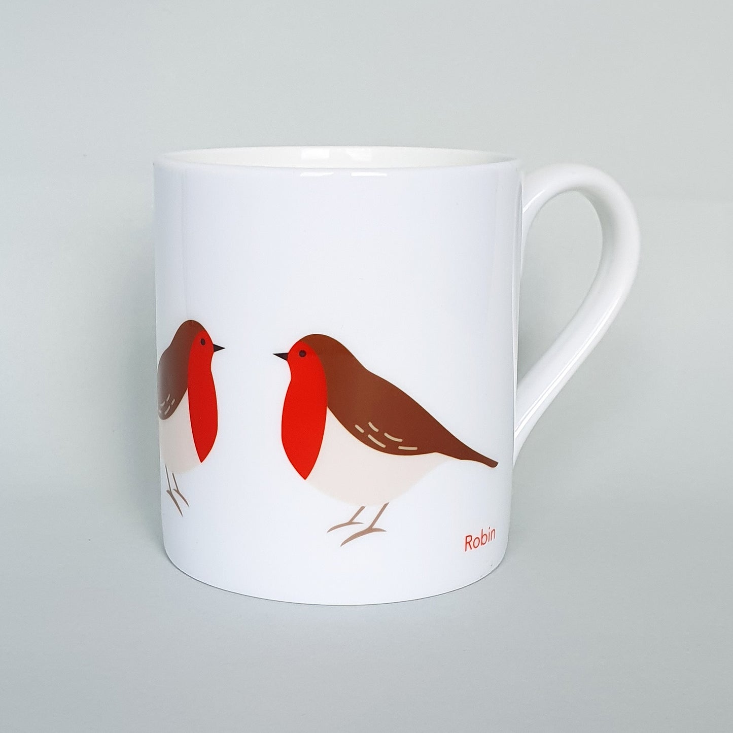 Robin bone china mug